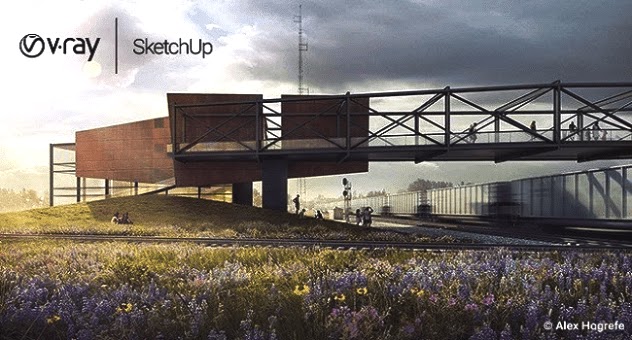 V-Ray for SketchUp Crack 2 V Ray for SketchUp full