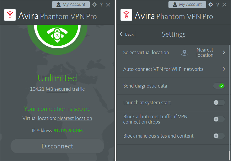 Avira Phantom VPN Pro Mod APK 2 Avira Phantom VPN Pro Mod APK
