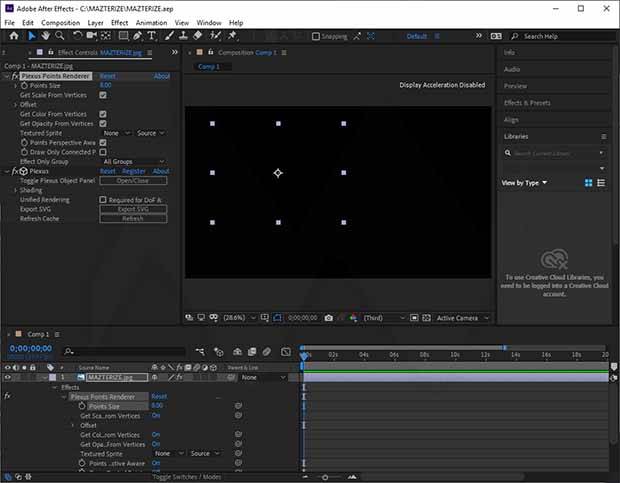 Rowbyte Plexus 3.1.11 Crack is Here ! (For Adobe After Effects)
