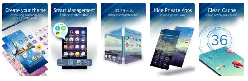 C LAUNCHER 3D APK