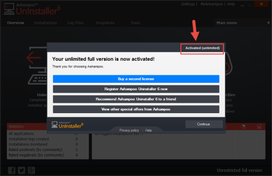 Ashampoo UnInstaller Crack